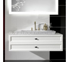 Тумба для комплекта Villeroy & Boch La Belle 135 white brilliant с 2 ящиками