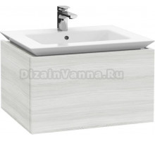 Тумба с раковиной Villeroy & Boch Legato 80 white wood