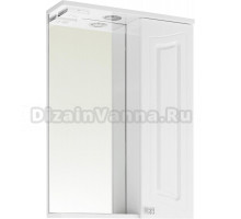 Зеркало-шкаф Vod-Ok Адам 55 R, белый