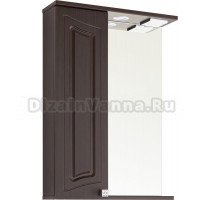 Зеркало-шкаф Vod-Ok Адам 55 L, венге