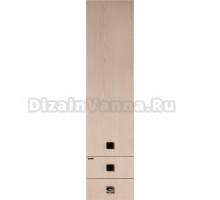 Шкаф-пенал Vod-Ok Квадро 35 L, дуб
