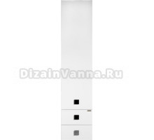 Шкаф-пенал Vod-Ok Квадро 30 R, белый