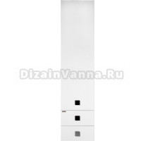 Шкаф-пенал Vod-Ok Квадро 35 L, белый