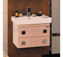 Тумба с раковиной Vod-Ok Квадро 60 дуб