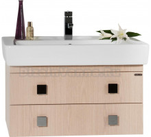 Тумба с раковиной Vod-Ok Квадро 80 дуб