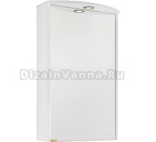 Зеркало-шкаф Vod-Ok Мона 50 R, белый