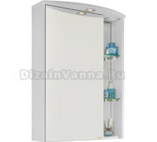 Зеркало-шкаф Vod-Ok Мона 60 L, белый