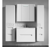 Мебель для ванной Vod-Ok Флорена 80 белая