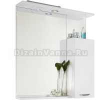 Зеркало-шкаф Vod-Ok Марко 75 R, белый