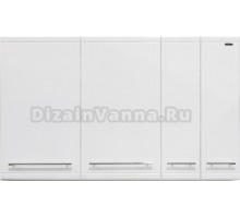 Шкаф Vod-Ok 130 с сушилкой для белья, белый