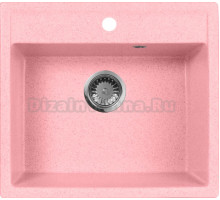 Мойка кухонная AquaGranitEx M-56 розовая