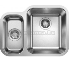 Мойка кухонная Blanco Supra 340/180-U R, клапан-автомат