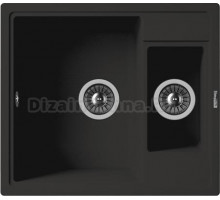Мойка кухонная Florentina Липси 580К антрацит
