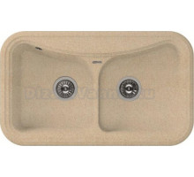 Мойка кухонная Florentina Крит 860 песочный