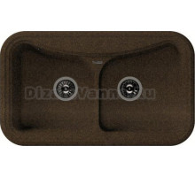 Мойка кухонная Florentina Крит 860 коричневый