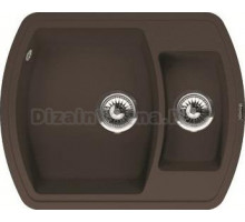 Мойка кухонная Florentina Нире 630К мокко