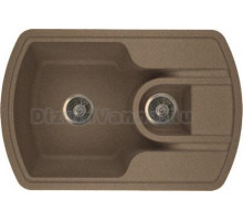 Мойка кухонная Florentina Нире 760К коричневый