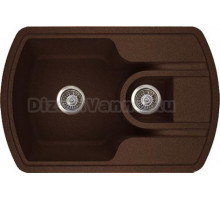 Мойка кухонная Florentina Нире 760К мокко