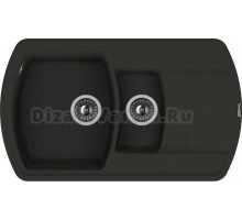 Мойка кухонная Florentina Нире 860К черный