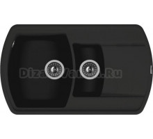 Мойка кухонная Florentina Нире 860К антрацит