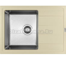 Мойка кухонная Florentina Комби 650 шампань