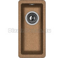 Дополнительная мойка Florentina Вега 160 коричневый