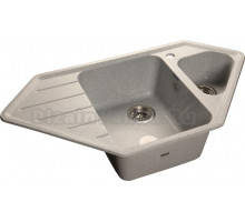 Мойка кухонная GranFest Corner C-950 E серая