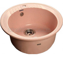 Мойка кухонная GranFest Rondo GF-R520 светло-розовый