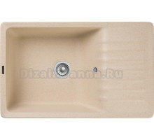 Мойка кухонная GranFest Quarz Z 72 бежевая