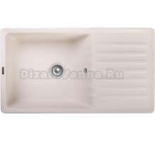 Мойка кухонная GranFest Quarz Z 73 белая