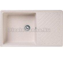 Мойка кухонная GranFest Quarz Z 53 белая