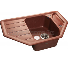 Мойка кухонная GranFest Corner C-800 E красный марс