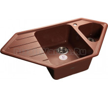 Мойка кухонная GranFest Corner C-950 E красный марс