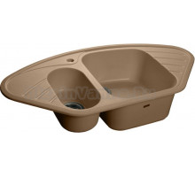 Мойка кухонная GranFest Corner C-960 E топаз