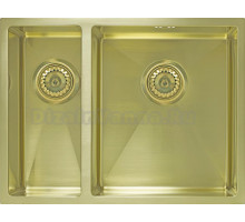 Мойка кухонная Seaman Eco Marino SME-575DL-Light Gold