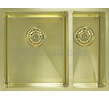 Мойка кухонная Seaman Eco Marino SME-575DR-Light Gold