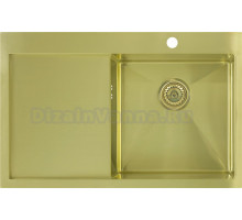 Мойка кухонная Seaman Eco Marino SMV-780L-Light Gold