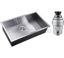 Комплект Мойка кухонная Zorg Inox X X-7444 + Измельчитель отходов Zorg Inox D ZR-56 D