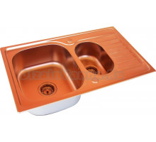 Мойка кухонная Zorg Inox Pvd SZR-780-2-480 COPPER