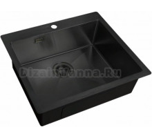 Мойка кухонная Zorg Light ZL R 590510 GRAFIT