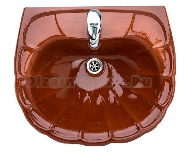Раковина Colombo Орхидея 58 бежево-коричневый dizainvanna.ru