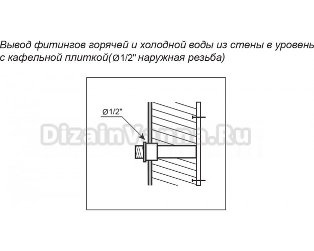 Раковина Цвет и Стиль Кулибинка 60 Ц dizainvanna.ru