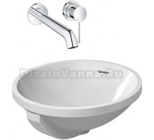 Комплект  Смеситель Grohe Essence New 19967001 для раковины + Рукомойник Duravit Architec 0468400000