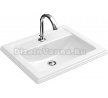 Раковина Villeroy & Boch Hommage 7102 63 R2 star white