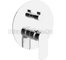 Смеситель BelBagno Ancona ANCONA-VDI-CRM С ВНУТРЕННЕЙ ЧАСТЬЮ, для ванны с душем