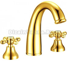 Смеситель Boheme Tradizionale Oro 297 для раковины