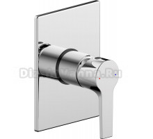 Смеситель Bravat Prolate PB85179C-A С ВНУТРЕННЕЙ ЧАСТЬЮ, для душа