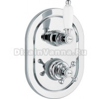 Термостат Cezares Elite VDIM2-T-01-Bi С ВНУТРЕННЕЙ ЧАСТЬЮ, хром