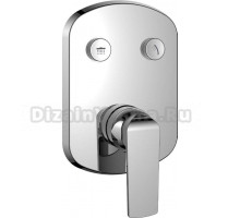 Смеситель Cezares Globo GLOBO-F-VDIM2-B-01 С ВНУТРЕННЕЙ ЧАСТЬЮ, для душа