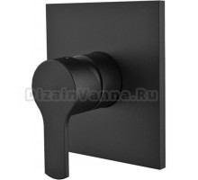 Смеситель Cezares Ovest DIM-NOP С ВНУТРЕННЕЙ ЧАСТЬЮ, для душа, черный